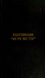 Californians "as we see 'em;"_cover