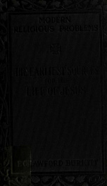 The earliest sources for the life of Jesus_cover