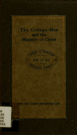 The college-man and the ministry of Christ_cover