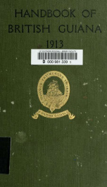 The British Guiana handbook, 1913_cover