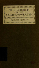 The church in the commonwealth_cover