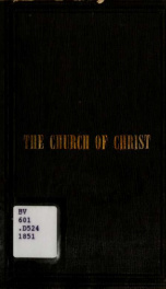 The Church of Christ : A discourse_cover