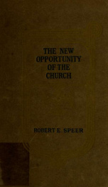 The new opportunity of the church_cover
