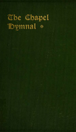 The Chapel hymnal_cover