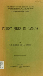 Forest fires in Canada_cover