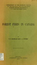 Forest products of Canada, 1910_cover