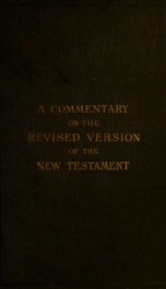 A commentary on the revised version of the New Testament_cover