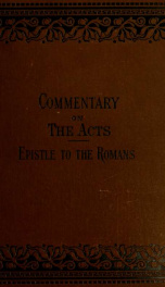 A commentary on the Acts of the apostles 4_cover