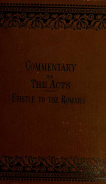 Commentary on the Epistle to the Romans 4_cover