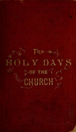 The holy days of the church_cover