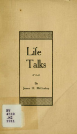 Life talks; a series of Bible talks on the Christian life_cover