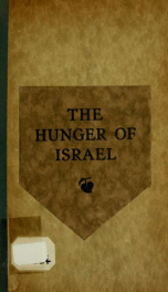 The hunger of Israel_cover