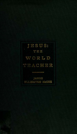 Jesus, the world teacher_cover