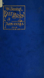 The standard blue book of Arkansas 1911-14 .._cover