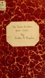 The Texas frontier, 1820-1825_cover