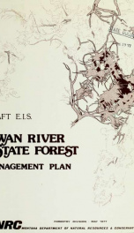 Swan River State forest management plan : draft environmental impact statement 1977_cover