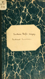 Southwest Louisiana on the line of the Southern Pacific company_cover