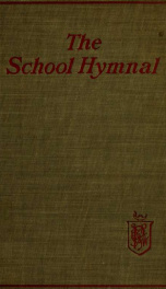 The School hymnal_cover