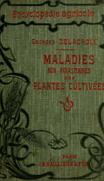 Maladies des plantes cultivées;_cover