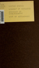 List of references on federal control of commerce and corporations_cover