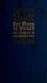 For days of youth : a Bible text and talk for the young for every day in the year_cover