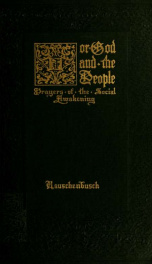 For God and the people; prayers of the social awakening_cover