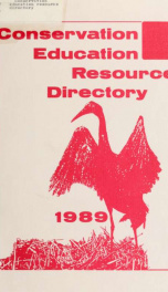 Conservation education resources directory 1989_cover