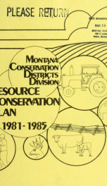 Resource conservation plan, 1981-1985 1981_cover