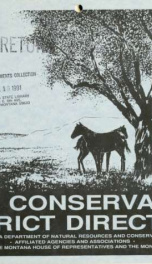 Conservation district directory 1991_cover