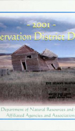 Conservation district directory 2001_cover
