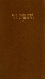The Ayer idea in advertising_cover