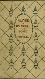 Prayer, its nature and scope_cover