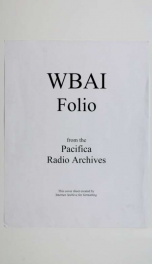 WBAI folio Jun/Jul-82_cover