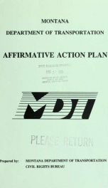 Affirmative action plan 1995_cover