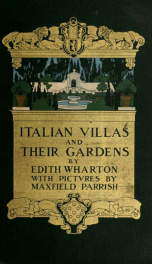 Italian villas and their gardens;_cover