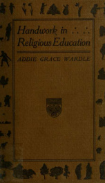 Handwork in religious education_cover