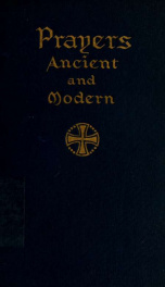 Prayers ancient and modern_cover