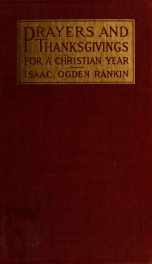 Prayers and thanksgivings for a Christian year_cover