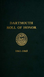 Military record of the sons of Dartmouth in the Union Army and Navy, 1861-1865_cover