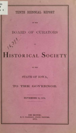 The philosophy of the history of the Louisiana purchase. An address delivered before the State historical society of Iowa, at Iowa City, June 29th, 1874, on the occasion of their seventeenth annual meeting_cover