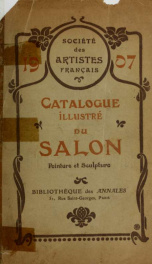 Catalogue illustré du Salon : peinture et sculpture_cover