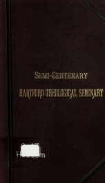 A memorial of the semi-centenary celebration of the founding of the Theological Institute of Connecticut_cover