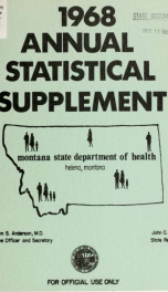 Annual statistical supplement 1968_cover