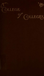 A college of colleges:_cover