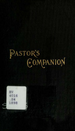 Pastor's companion for weddings and funerals_cover