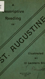 A descriptive reading on St. Augustine_cover