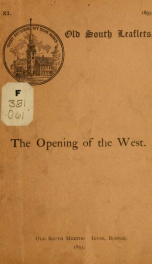 The opening of the West_cover
