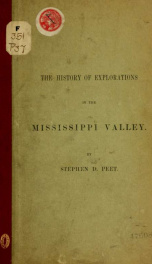 The history of explorations in the Mississippi Valley_cover