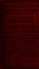 Johnson's Urbana-Champaign, Illinois city directory 1904_cover