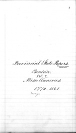 Archives of California miscellaneous, 1770-1848 Miscellaneous_cover